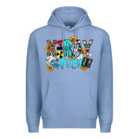 Colony Blue x ray tech Premium Hoodie - OliviaCreatesArt