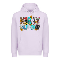 Lilac x ray tech Premium Hoodie - OliviaCreatesArt