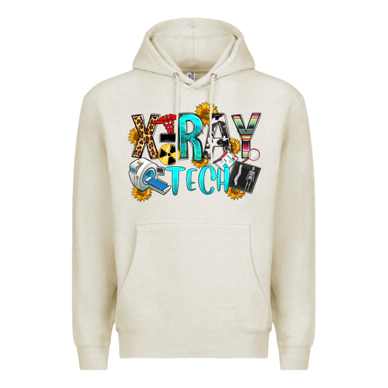 X Ray Tech Premium Hoodie by OliviaCreatesArt | Teevron