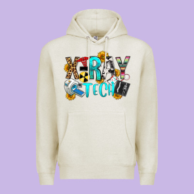 X Ray Tech Premium Hoodie Designed By Oliviacreatesart