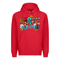Red x ray tech Premium Hoodie - OliviaCreatesArt