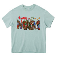 Arona Christmas Army Mom Heavy Core Tee - NancyCooperArtShop