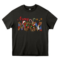 Asphalt Christmas Army Mom Heavy Core Tee - NancyCooperArtShop