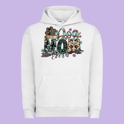 Best Dog Mom Ever Urban Hoodie Designed By Sublimationcraftshop