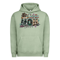 Pigment Oil Green best dog mom ever Urban Hoodie - SublimationCraftShop