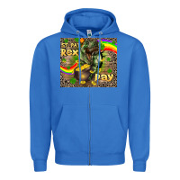 True Royal St. Pat Rex Day Zipper Hoodie - CowGirlArtShop