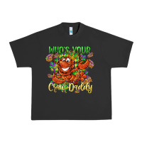 Pigment Black Who's your craw daddy Mardi Gras Urban Heavy Tee - LillyAllenDesigns