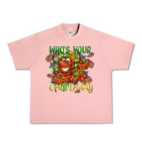 Salmon Who's your craw daddy Mardi Gras Urban Heavy Tee - LillyAllenDesigns