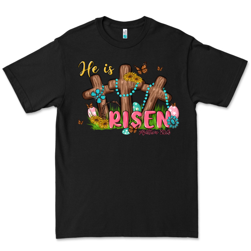 He Is Risen Premium Tee by MaliasSmallBusiness | Teevron