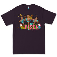 Plum he is risen Premium Tee - MaliasSmallBusiness