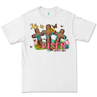 White he is risen Premium Tee - MaliasSmallBusiness
