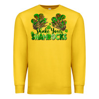 Lemon Shake Your Shamrocks Premium Sweatshirt - FaDigitalArtStudio