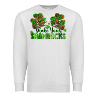 Oatmeal Heather Shake Your Shamrocks Premium Sweatshirt - FaDigitalArtStudio
