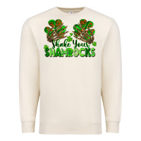 Sandshell Shake Your Shamrocks Premium Sweatshirt - FaDigitalArtStudio