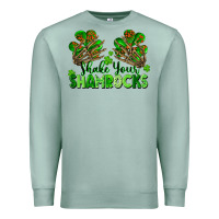Seafoam Shake Your Shamrocks Premium Sweatshirt - FaDigitalArtStudio
