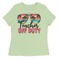 Matcha teacher off duty Ladies Tee - MaliasSmallBusiness