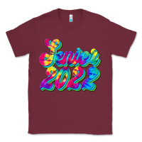 Burgundy senior 2022 Classic Tee - JahusDesignShop