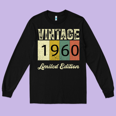 Vintage 1960 Limited Edition Long Sleeve Tee Designed By Bettercallsaul