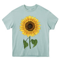 Arona giganteus sunflower Heavy Core Tee - LillyAllenDesigns