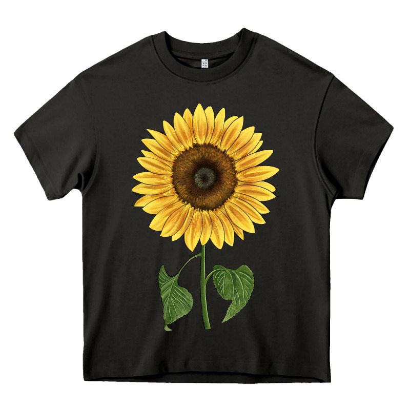 Giganteus Sunflower Heavy Core Tee by LillyAllenDesigns | Teevron