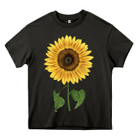 Asphalt giganteus sunflower Heavy Core Tee - LillyAllenDesigns
