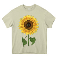 Mossy giganteus sunflower Heavy Core Tee - LillyAllenDesigns