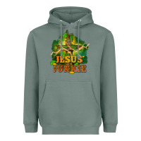 Sage Jesus junkie St. Patricks Day Heavyweight Hoodie - FaDigitalArtStudio