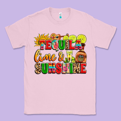 Tequila Lime And Sunshine Classic Tee Designed By Lillyallendesigns