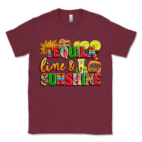 Burgundy tequila lime and sunshine Classic Tee - LillyAllenDesigns