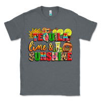 Charcoal Heather tequila lime and sunshine Classic Tee - LillyAllenDesigns