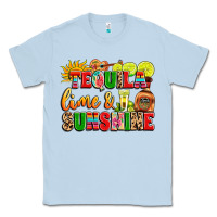 Dusty Blue tequila lime and sunshine Classic Tee - LillyAllenDesigns