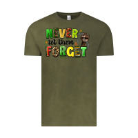 Vintage Olive never let them forget juneteenth Vintage Tee - LillyAllenDesigns