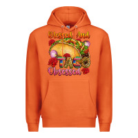 Carrot Blessed and taco obsessed Mexico Premium Hoodie - FaDigitalArtStudio