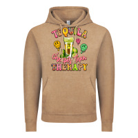 Vintage Coffee tequila cheaper than therapy Vintage Hoodie - LillyAllenDesigns