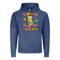 Vintage Denim tequila cheaper than therapy Vintage Hoodie - LillyAllenDesigns
