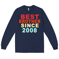 Navy Best Brother Sİnce 2008 Long Sleeve Tee - Bettercallsaul