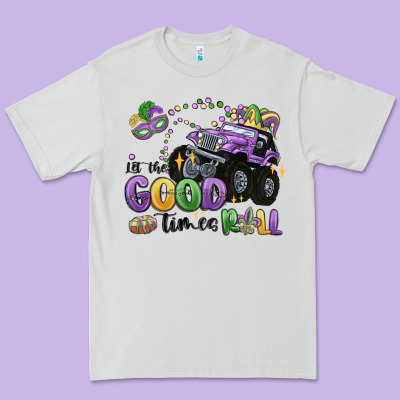 Let The Good Times Roll Premium Tee Designed By Maliassmallbusiness