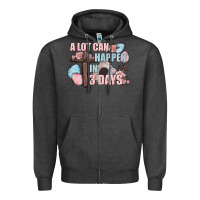 Charcoal Heather Easter Day A lot can happen in 3 days Zipper Hoodie - CowGirlArtShop