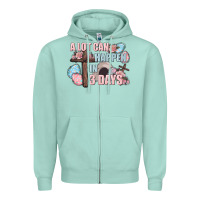 Seafoam Easter Day A lot can happen in 3 days Zipper Hoodie - CowGirlArtShop