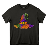 Asphalt Spider Web Witch Hat Heavy Core Tee - Jasminsmagicworld