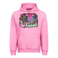 Fuchsia Pink hello summer Urban Hoodie - SublimationCraftShop