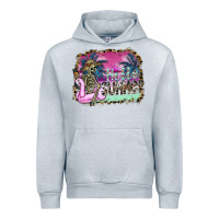 Heather Grey hello summer Urban Hoodie - SublimationCraftShop