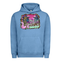 Pigment Pebble Blue hello summer Urban Hoodie - SublimationCraftShop