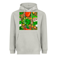 Moon Dust coffee cups st. patrick's day with leopard seamless pattern bbs Heavyweight Hoodie - BundleAndBundleShop