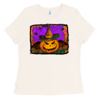 Bone jack o' lantern pumpkin Ladies Tee - Jasminsmagicworld
