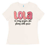Bone lola in every season, she shines with grace Ladies Tee - MaliasSmallBusiness