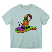 Arona Witch Hat With Spiders Heavy Core Tee - Jasminsmagicworld