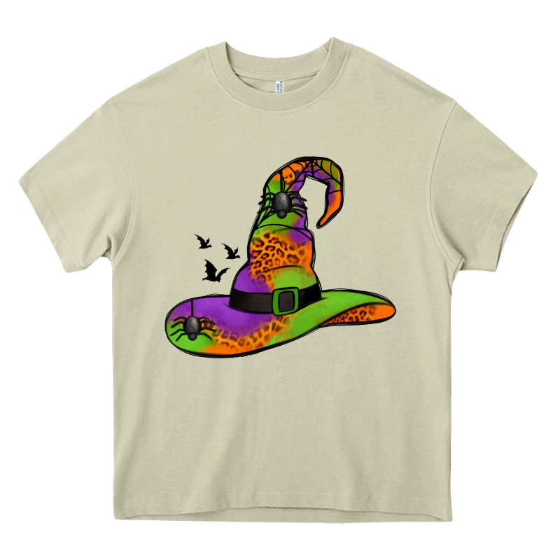 Witch Hat With Spiders Heavy Core Tee by Jasminsmagicworld | Teevron