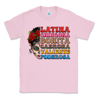 Bubblegum Pink mexican sugar skull latina chingona bonita Classic Tee - LillyAllenDesigns