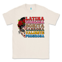 Natural mexican sugar skull latina chingona bonita Classic Tee - LillyAllenDesigns